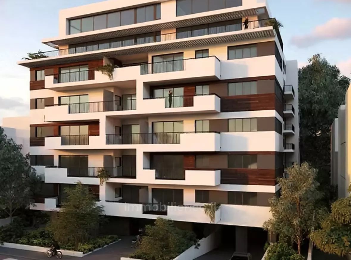 EXCLUSIVITÉ – HOME STORIES • Projet d'exception – Yehouda Hamaccabi • À deux pas du Parc Hayarkon • Quartier vivant : cafés • restaurants • commerces