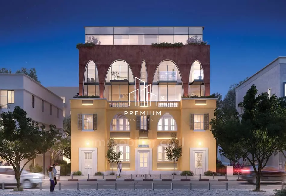 IN VENDITA – FAVOLOSO ATTICO IN UN EDIFICIO STORICO NEL CUORE DI TEL AVIV!