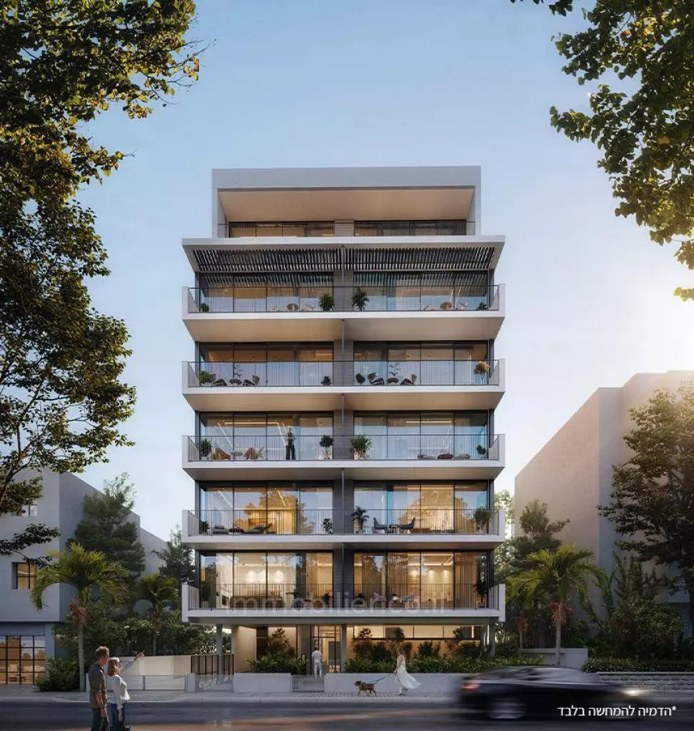 Esplêndido apartamento de 4 assoalhadas em novo projeto perto de Kikar Rabin